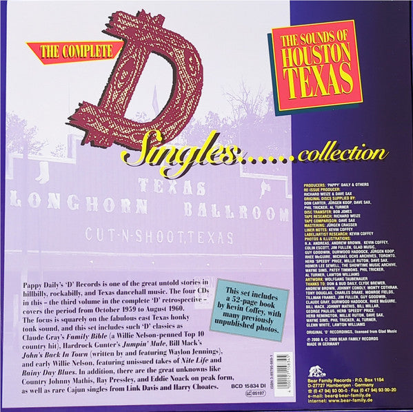 Various : The Complete D Singles Collection, Volume 3 (4xCD, Comp + Box)