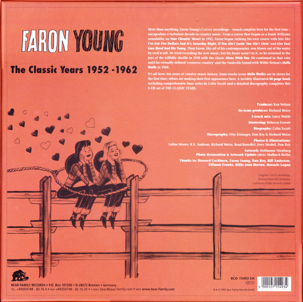 Faron Young : The Classic Years 1952-1962 (5xCD, Comp, RP)