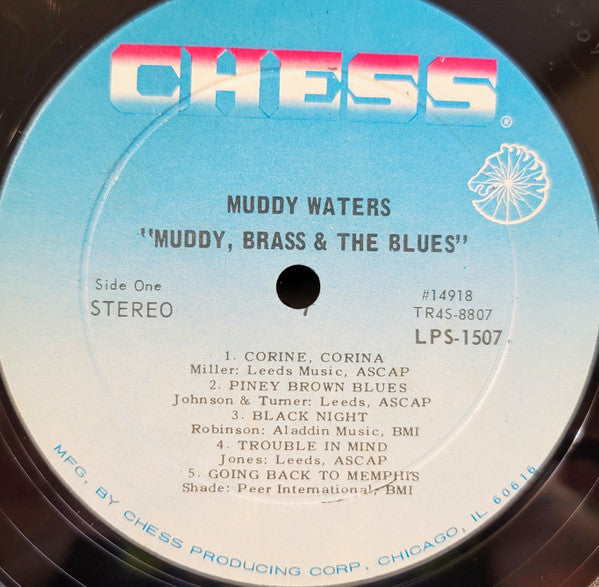 Muddy Waters : Muddy, Brass & The Blues (LP, Album)