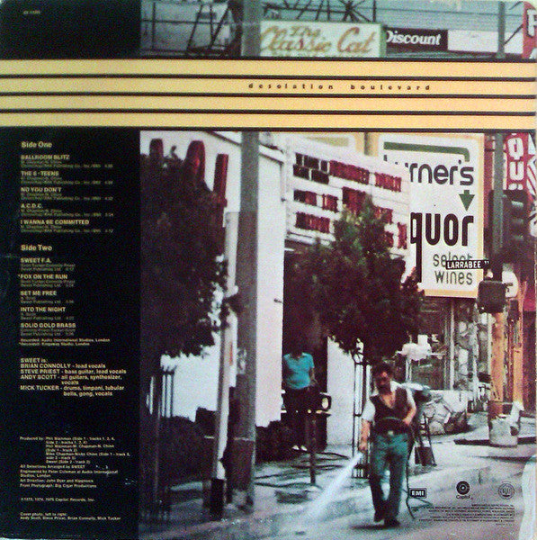 Sweet* : Desolation Boulevard (LP, Album, Jac)