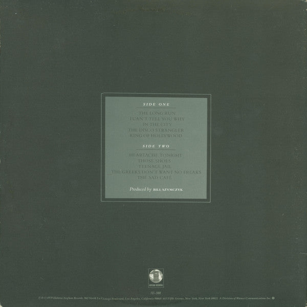 Eagles : The Long Run (LP, Album, AR,)