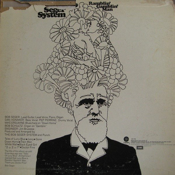 The Bob Seger System* : Ramblin' Gamblin' Man (LP, Album, RE)
