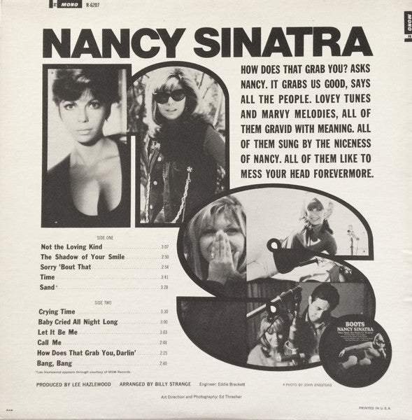 Nancy Sinatra : How Does That Grab You? (LP, Album, Mono)