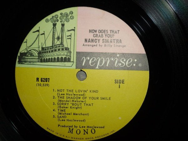 Nancy Sinatra : How Does That Grab You? (LP, Album, Mono)