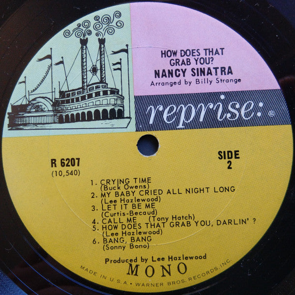 Nancy Sinatra : How Does That Grab You? (LP, Album, Mono)