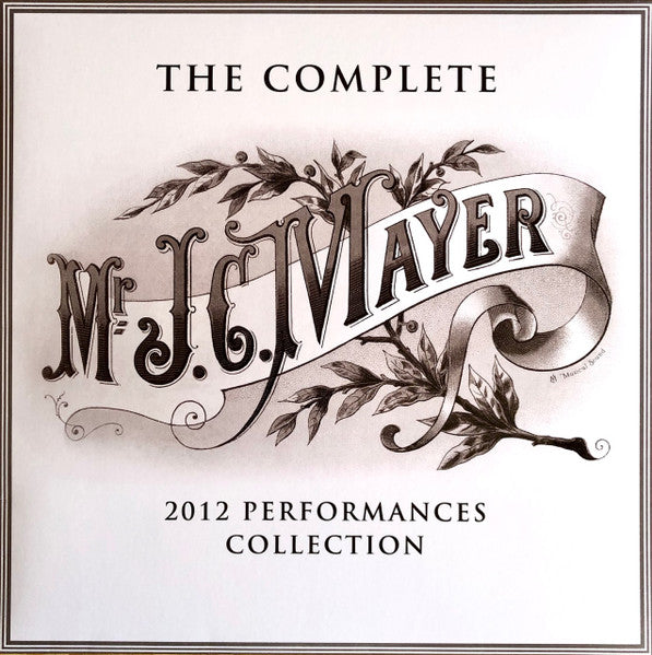 John Mayer : The Complete 2012 Performances Collection (12", EP, RSD, Ltd)
