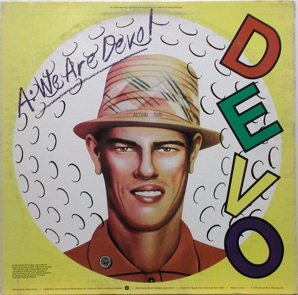 Devo : Q: Are We Not Men? A: We Are Devo! (LP, Album, Win)