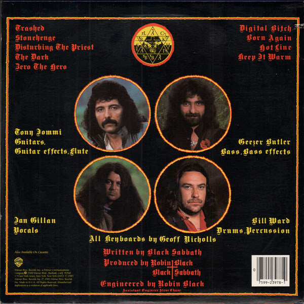 Black Sabbath : Born Again (LP, Album, Win)