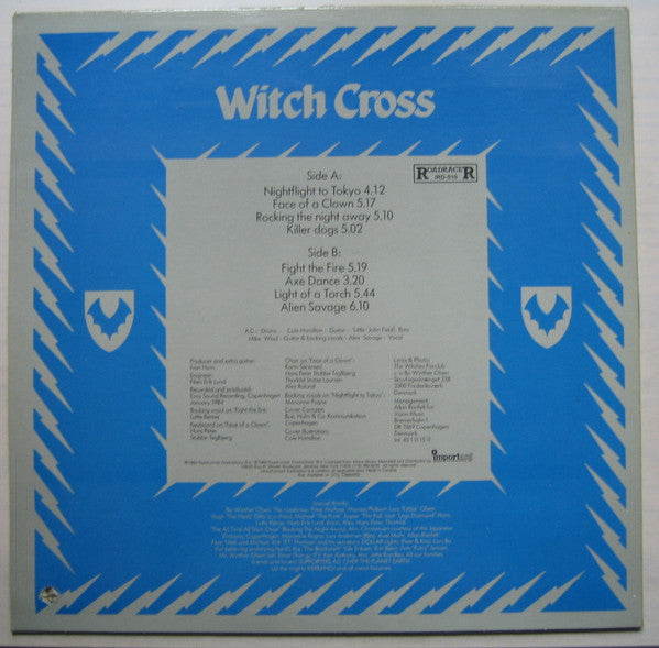 Witch Cross : Fit For Fight (LP, Album)