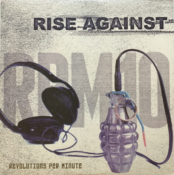 Rise Against : RPM10 (Revolutions Per Minute) (LP, Album, RE, Whi)