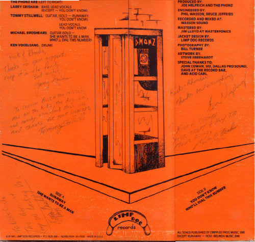 The Phonz : The Phonz (10", EP)
