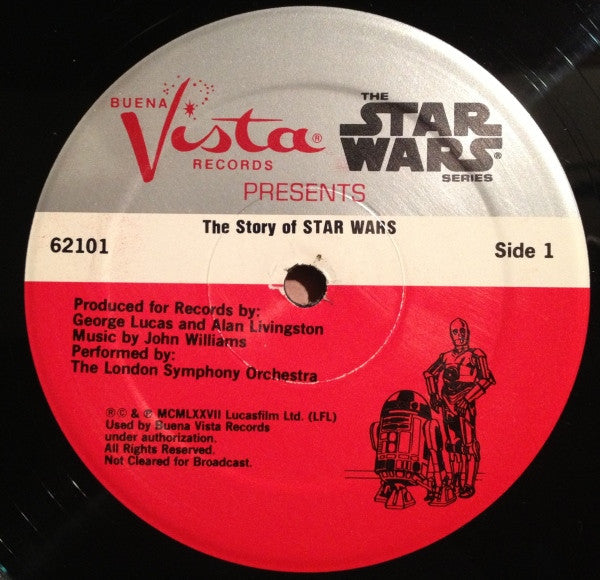 London Symphony Orchestra : The Story Of Star Wars (LP, Album, RE)
