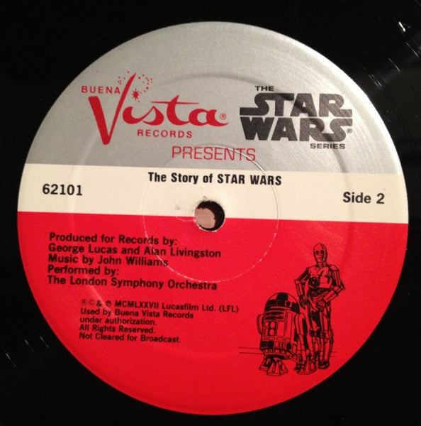 London Symphony Orchestra : The Story Of Star Wars (LP, Album, RE)
