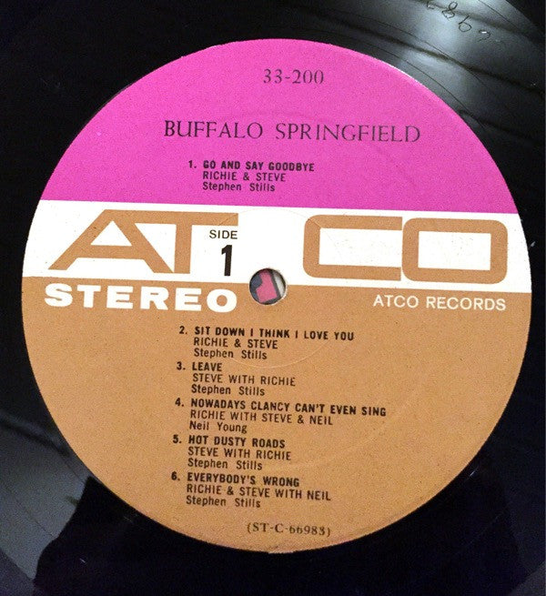 Buffalo Springfield : Buffalo Springfield (LP, Album, MP, RP)