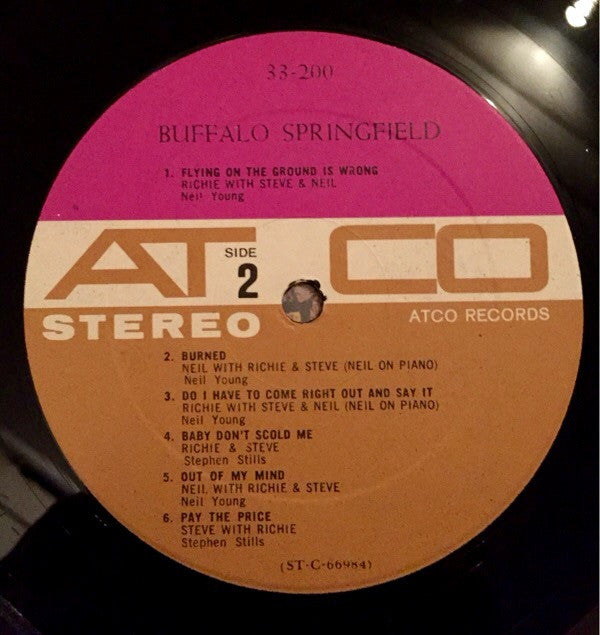 Buffalo Springfield : Buffalo Springfield (LP, Album, MP, RP)