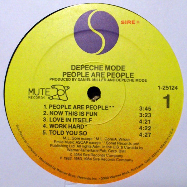 Depeche Mode : People Are People (LP, Comp, Spe)