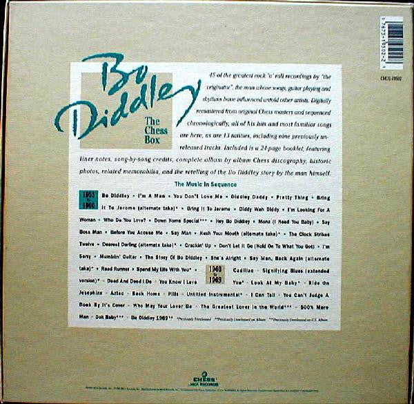 Bo Diddley : Bo Diddley - The Chess Box (2xCD, Comp + Box, No )