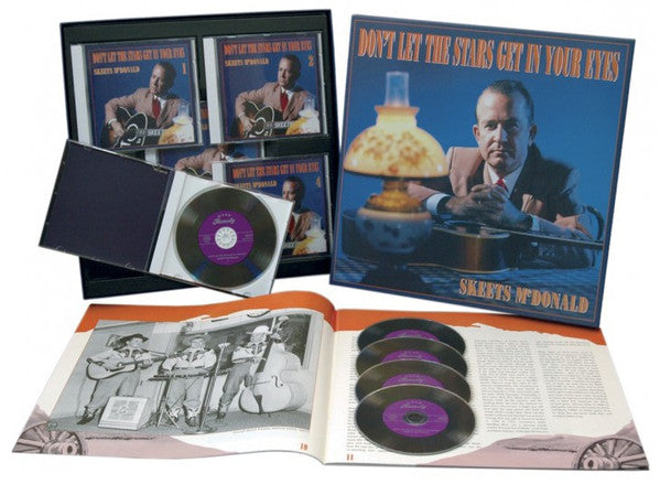Skeets McDonald : Don't Let The Stars Get In Your Eyes (5xCD, Comp + Box)