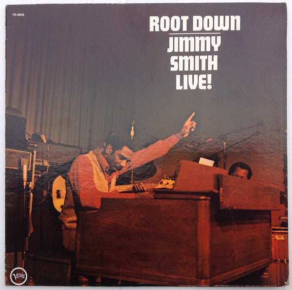 Jimmy Smith : Root Down (Jimmy Smith Live!) (LP, Album)