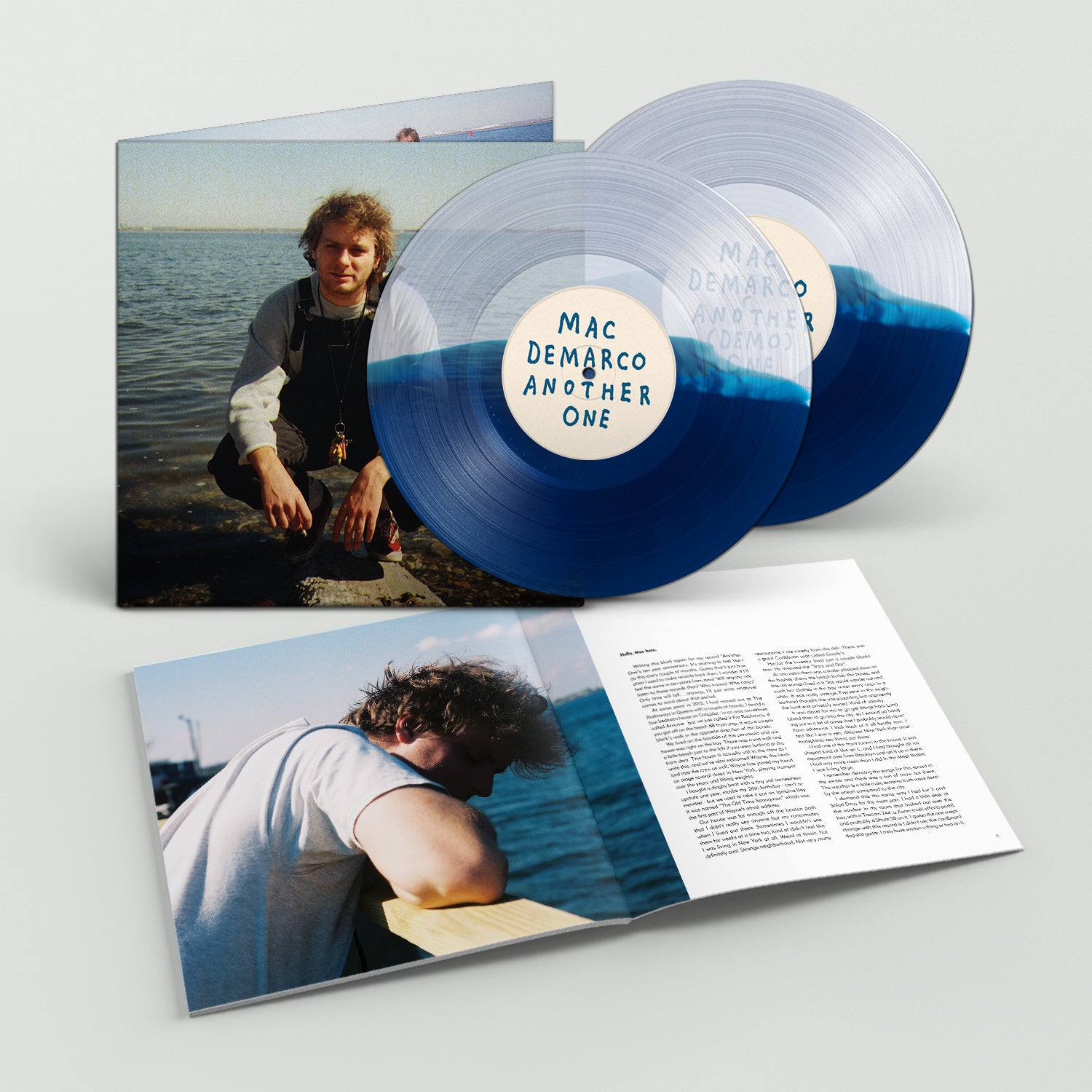 Mac DeMarco • Another One 10th Anniversary Edition | Clear and Blue Far Rockaway Vinyl 12" Double LP