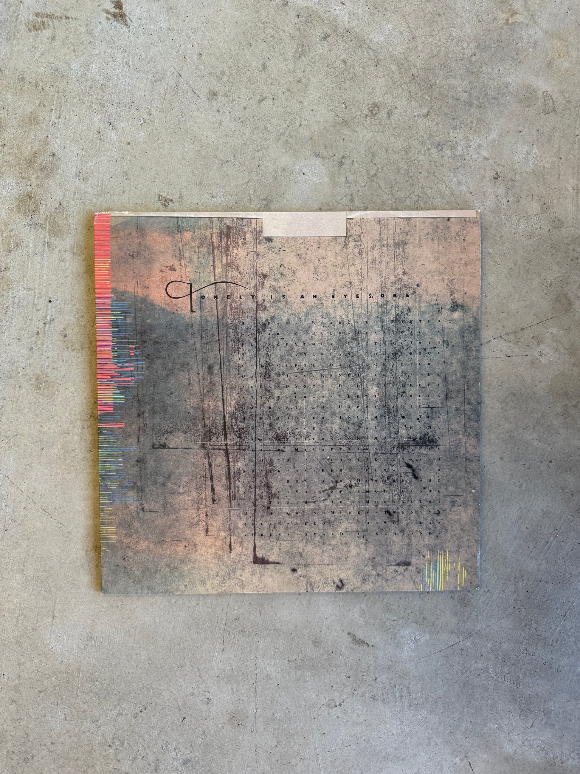 Various Artists • Lonely Is An Eyesore | 4AD 12" Black Vinyl