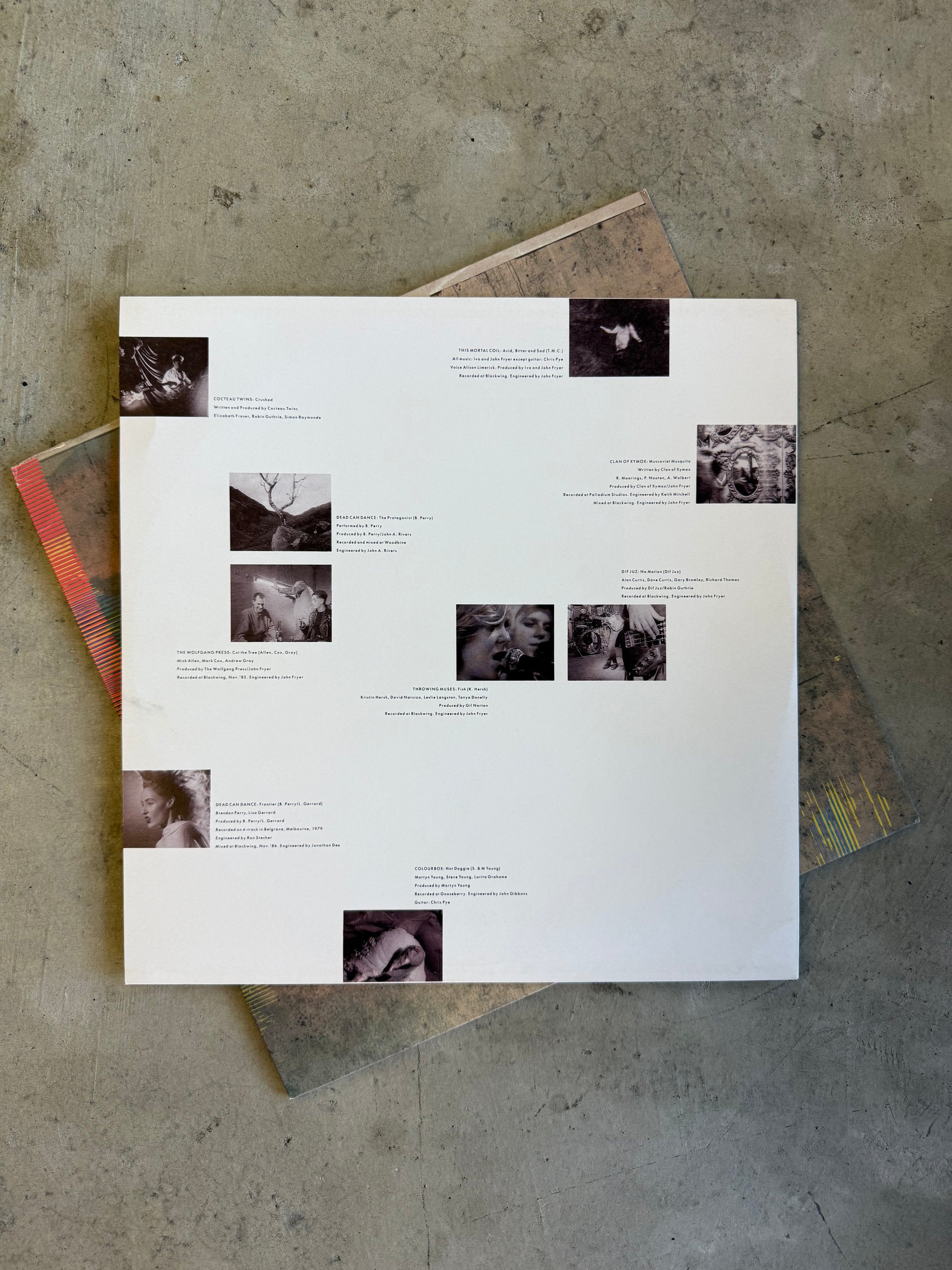 Various Artists • Lonely Is An Eyesore | 4AD 12" Black Vinyl