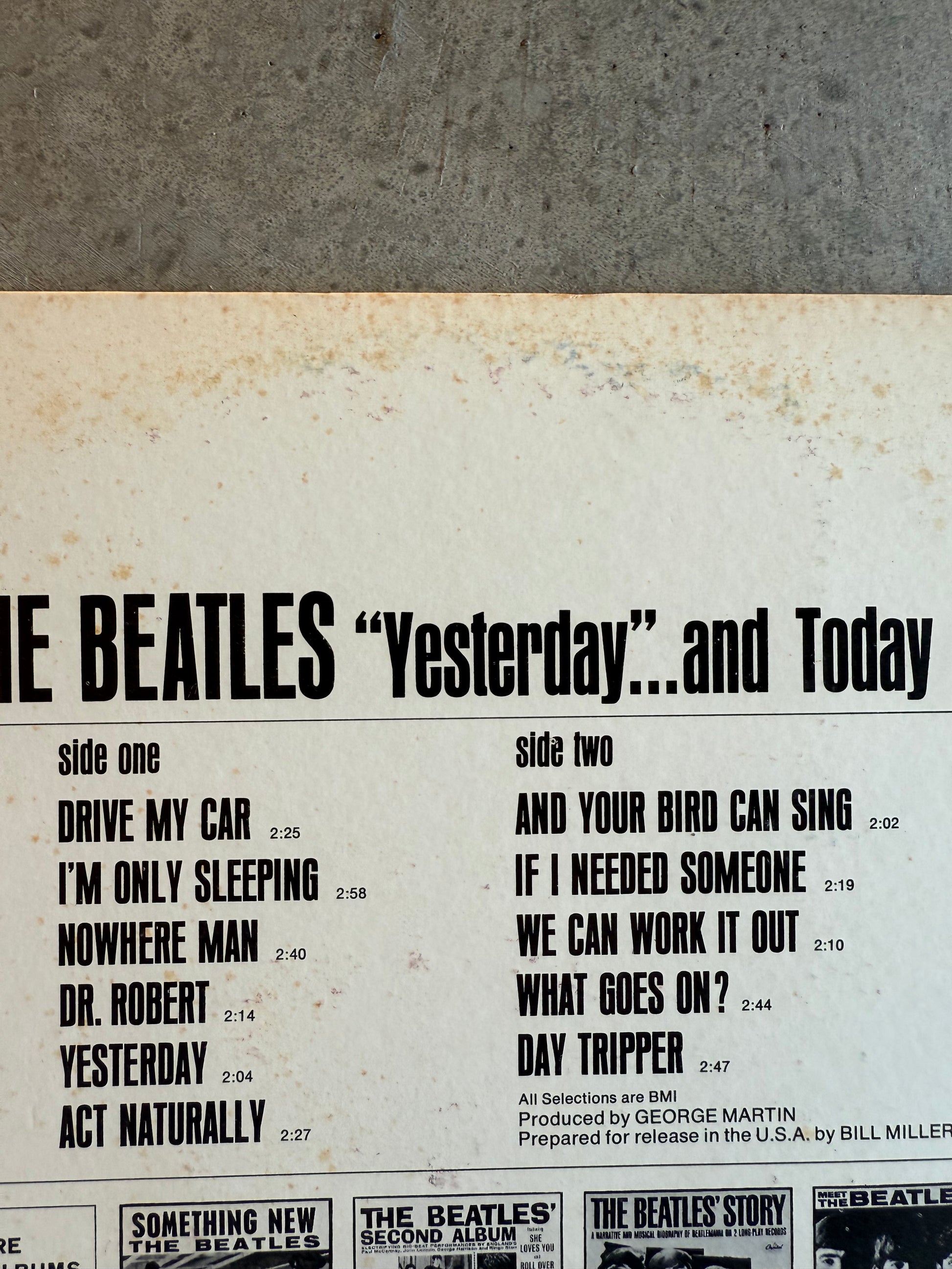 Beatles • Yesterday And Today | Second State Butcher Cover RARE