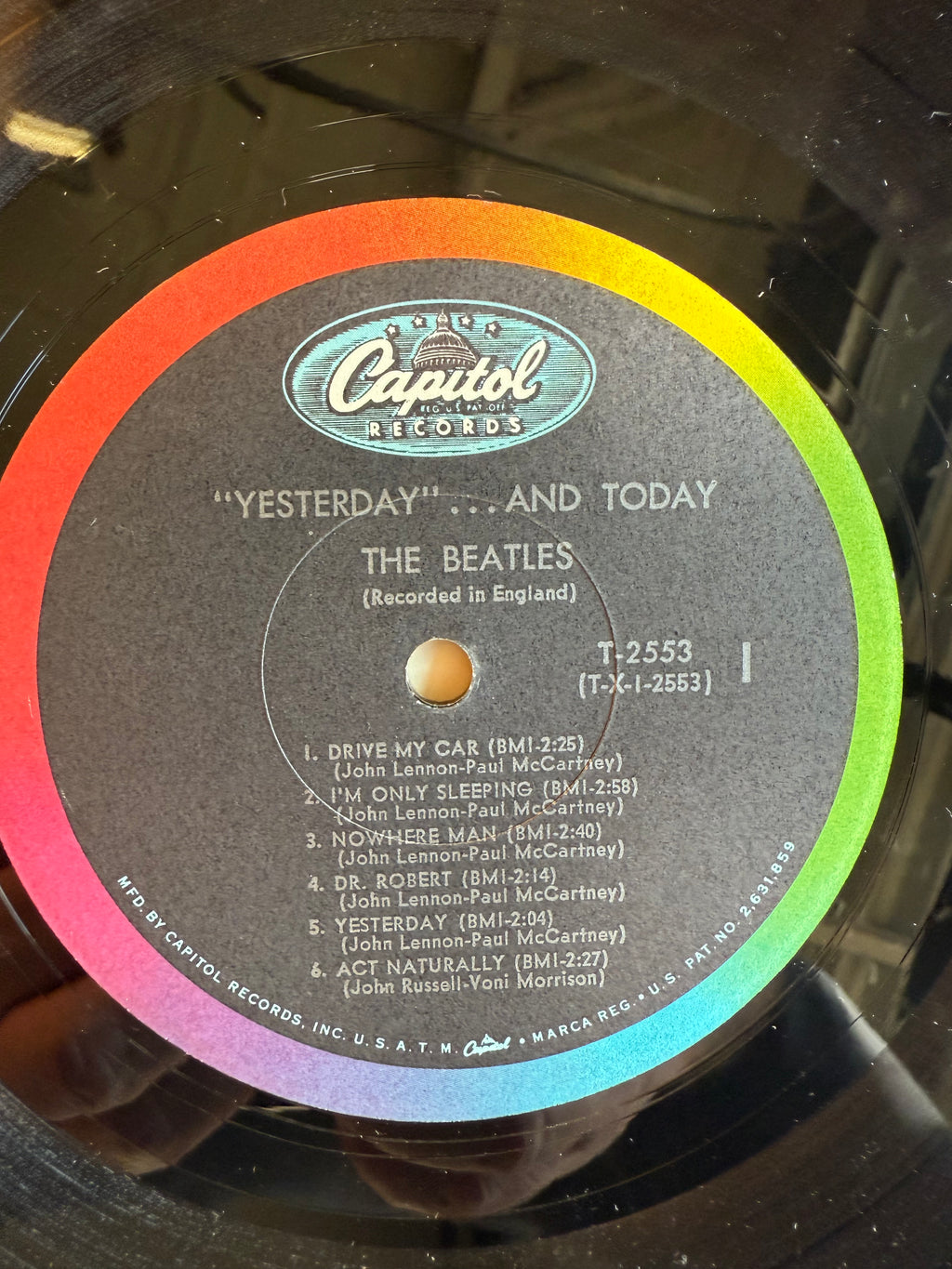 Beatles • Yesterday And Today | Second State Butcher Cover RARE