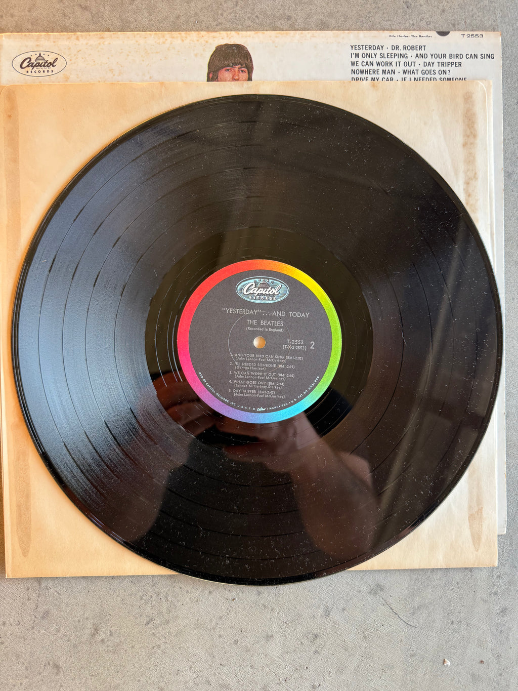 Beatles • Yesterday And Today | Second State Butcher Cover RARE