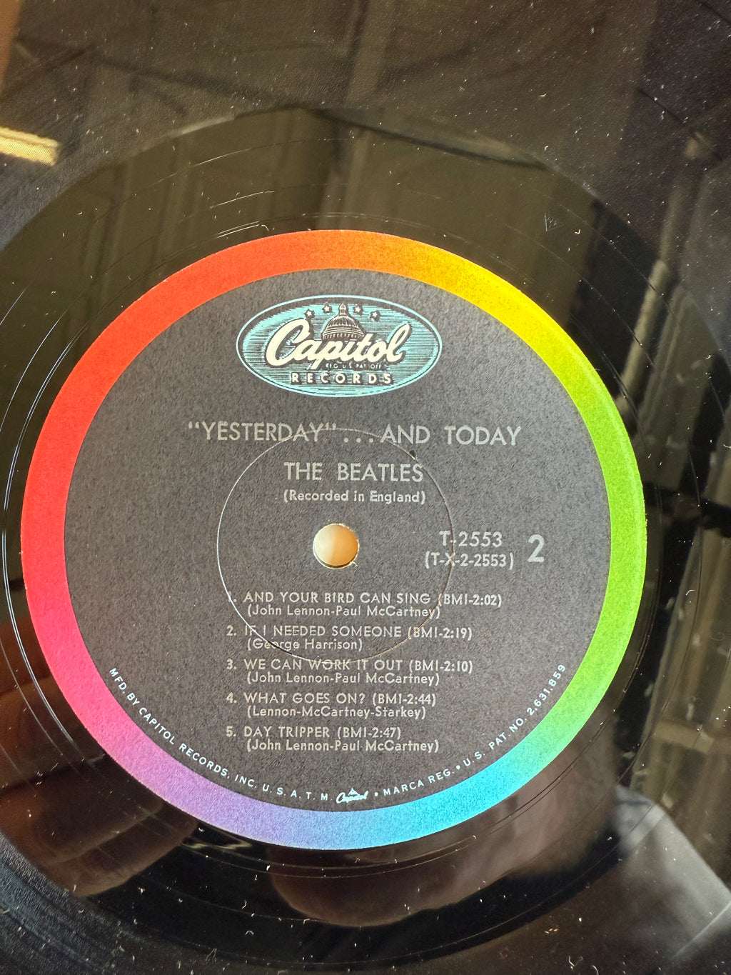 Beatles • Yesterday And Today | Second State Butcher Cover RARE