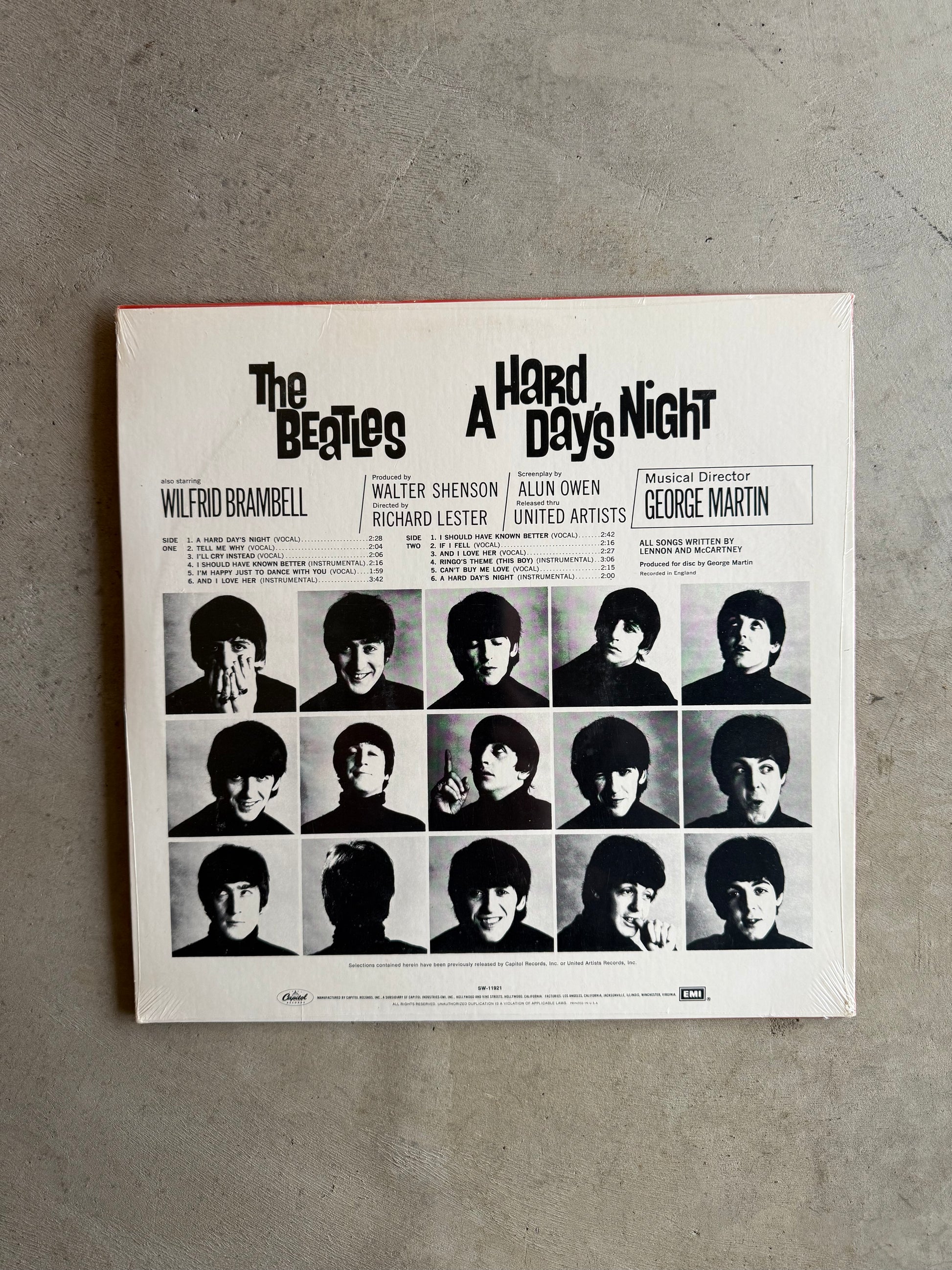 The Beatles • A Hard Day's Night (Original Motion Picture Sound Track) | Vintage 1980 SEALED LP