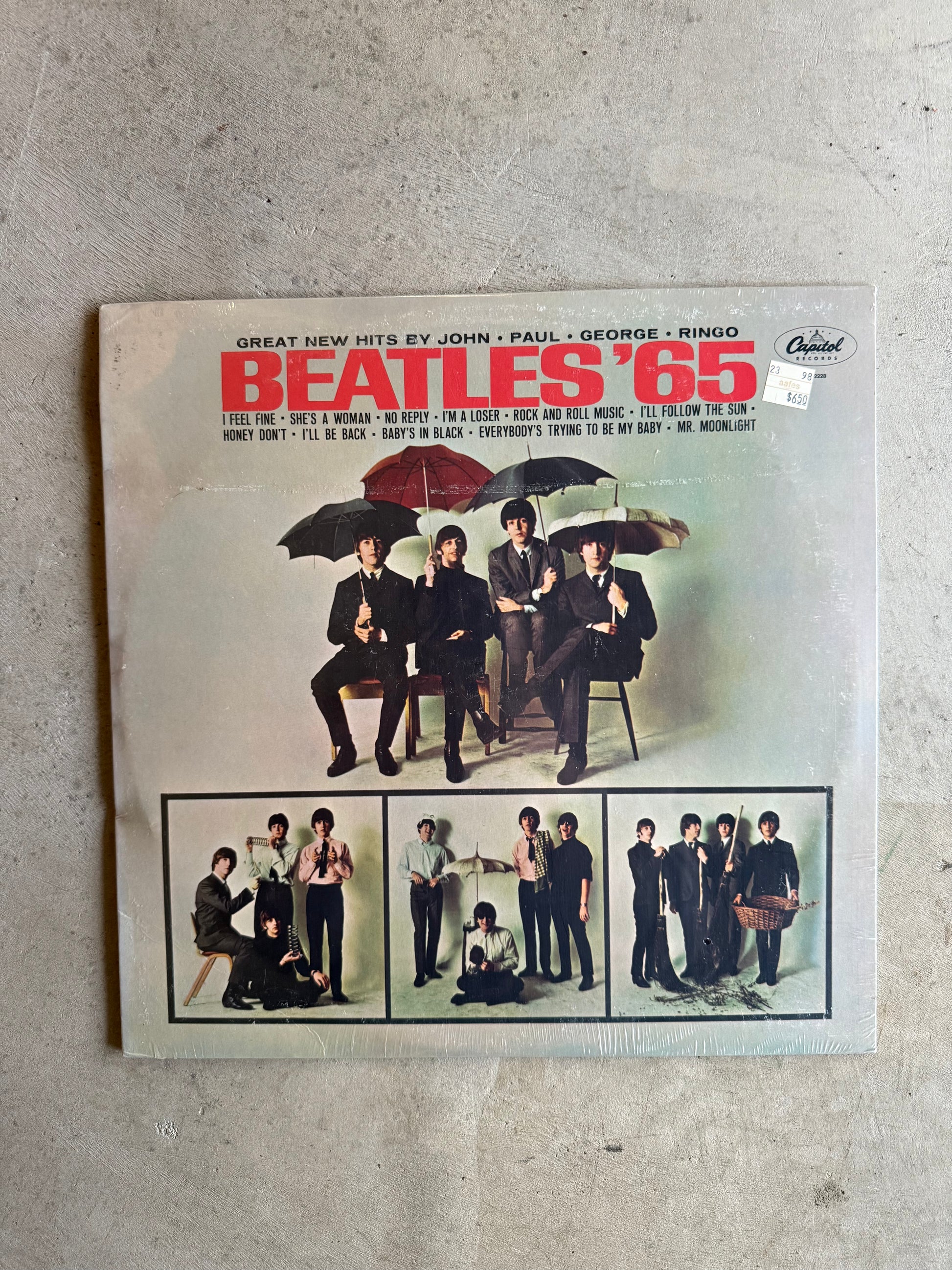 The Beatles • Beatles '65 | Vintage 1980 SEALED LP
