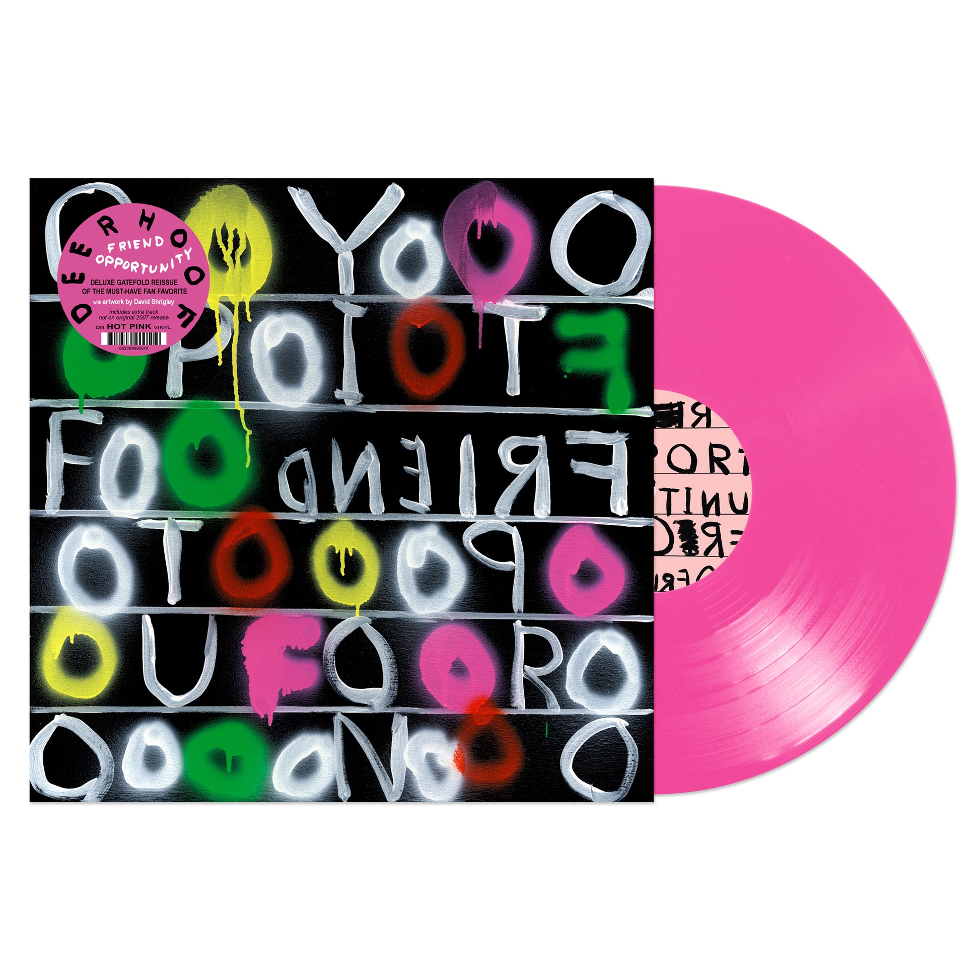 Deerhoof • Friend Opportunity | Hot Pink Vinyl 12" LP
