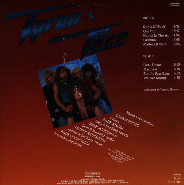 Tyran Pace : Watching You (LP, Album)